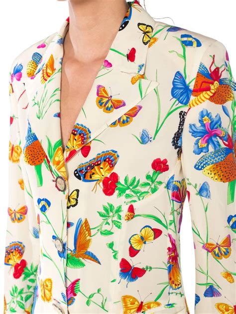 butterfly jacket versace|Versace butterfly garden.